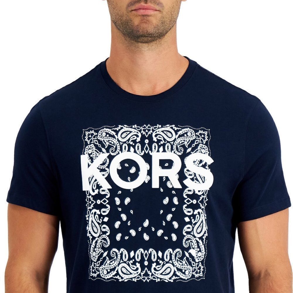 Michael Kors Men’s Paisley Block T-Shirt XXL - Picture 4 of 7